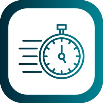 Fast Time Vector Icon Design