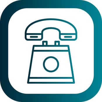 Telephone Vector Icon Design