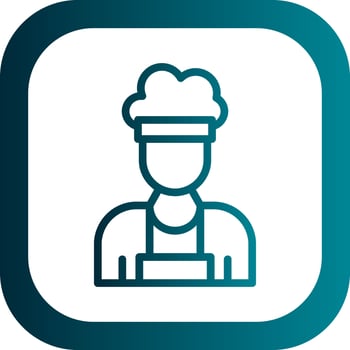 Chef Vector Icon Design