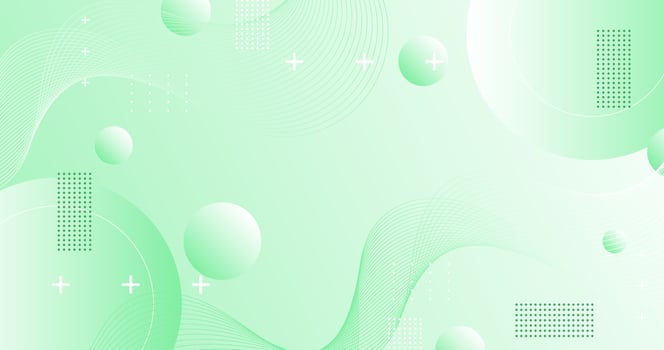 Modern background .geometric style, green and white gradation. circle wave eps 10 vector