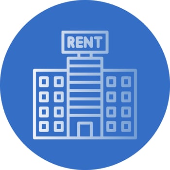 For Rent Vector Icon Design