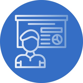 Lecture Vector Icon Design
