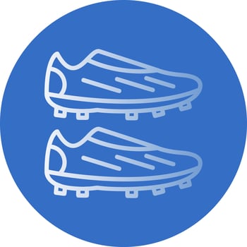 Soccer Boots Vector Icon Design