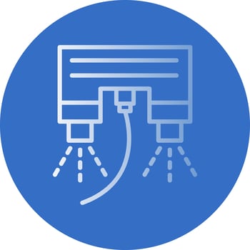 Flyboard Vector Icon Design