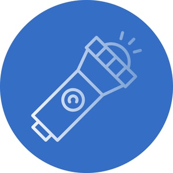 Torch Vector Icon Design