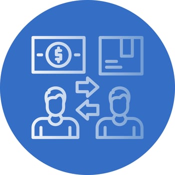Payment On Delivery Vector Icon Design