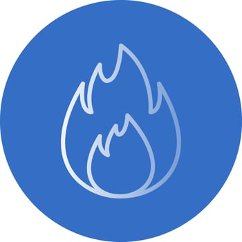 Fire Vector Icon Design