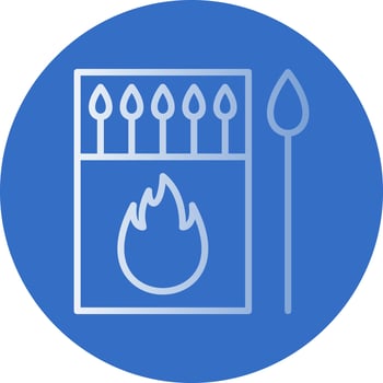 Matches Vector Icon Design