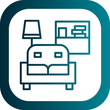 Living Room Vector Icon Design
