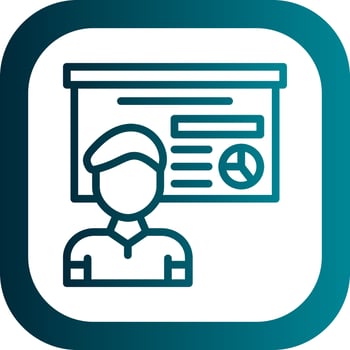 Lecture Vector Icon Design