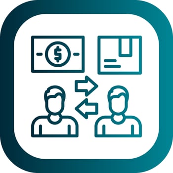 Payment On Delivery Vector Icon Design