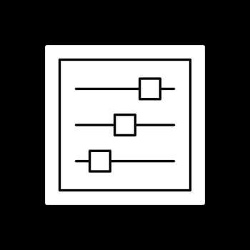 Adjust Vector Icon Design