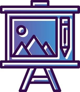 Canvas Vector Icon Design