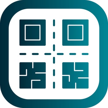 Qr Code Vector Icon Design
