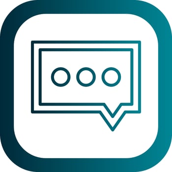 Message Vector Icon Design
