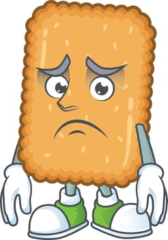 Biscuit Cartoon character vector
