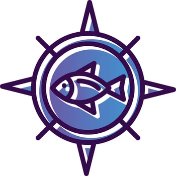 Compass Vector Icon Design