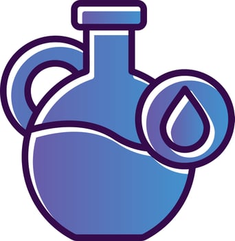 Oil Vector Icon Design
