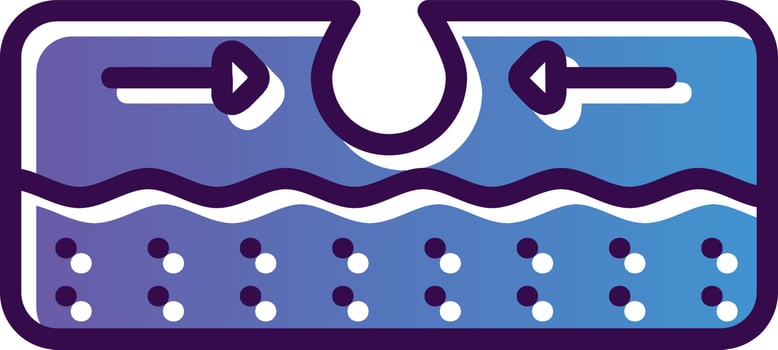 Pores Vector Icon Design