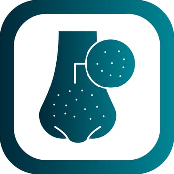 Blackhead Vector Icon Design