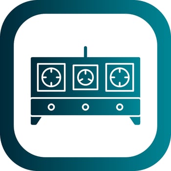 Stove Vector Icon Design