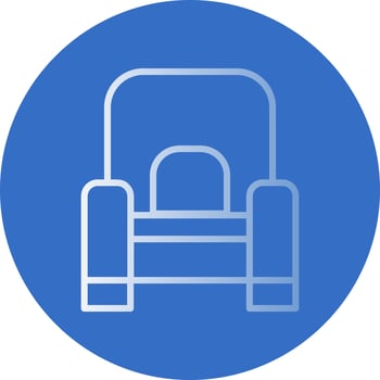 Armchair Vector Icon Design