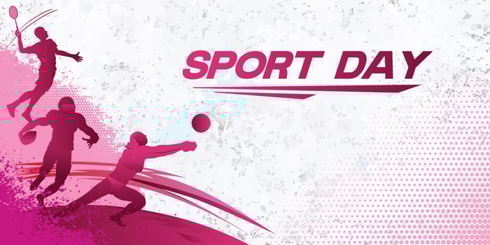 Sports Background Vector. International Sports Day Illustration, Graphic Design for the decoration of gift certificates, banners, and flyer vector