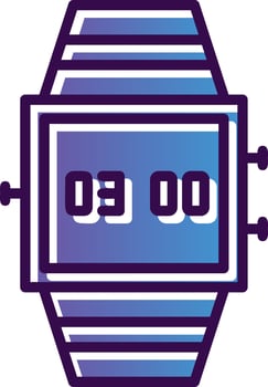 Smartwatch Vector Icon Design