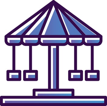 Carousel Vector Icon Design