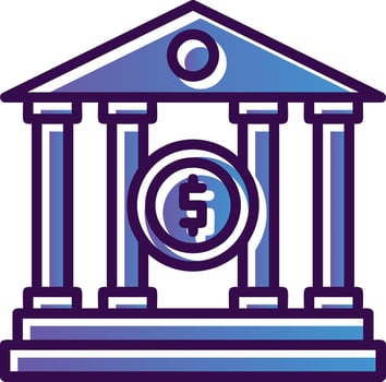 Bank Vector Icon Design
