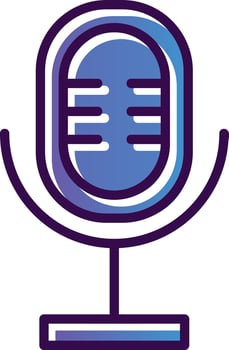 Microphone Vector Icon Design