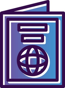 Passport Vector Icon Design