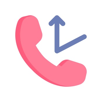 phone call icon for your website design, logo, app, UI. vector