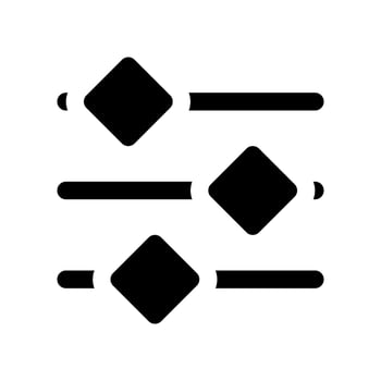 equalizer icon for your website design, logo, app, UI. vector