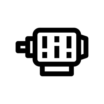 electric motor icon for your website, mobile, presentation, and logo design. vector
