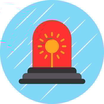 Siren Vector Icon Design