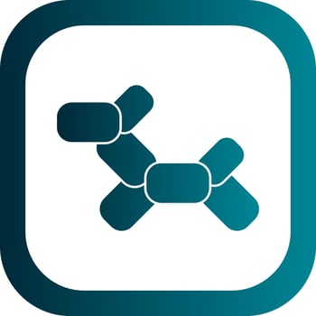 Balloon Dog Vector Icon Design