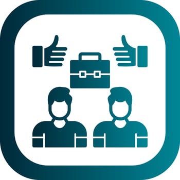 Partnership Vector Icon Design