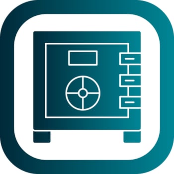 Safebox Vector Icon Design
