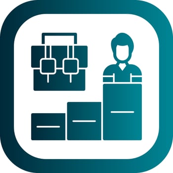 Career Vector Icon Design