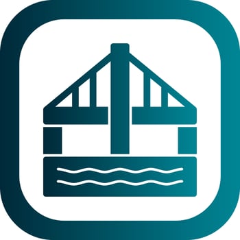 Bridge Vector Icon Design