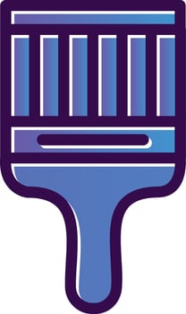 Brush Vector Icon Design
