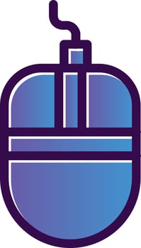 Mouse Vector Icon Design