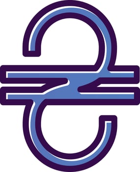 Hryvnia Vector Icon Design