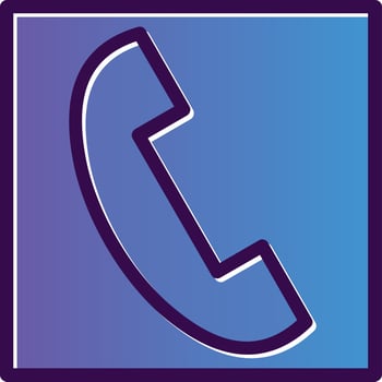 Phone Square Vector Icon Design