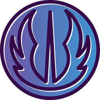 Jedi Vector Icon Design