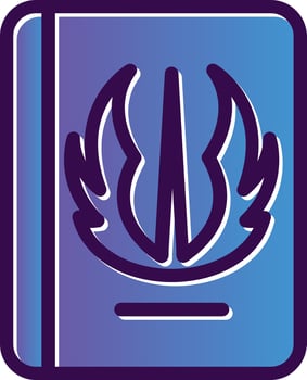 Journal Whills Vector Icon Design