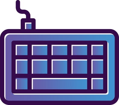 Keyboard Vector Icon Design
