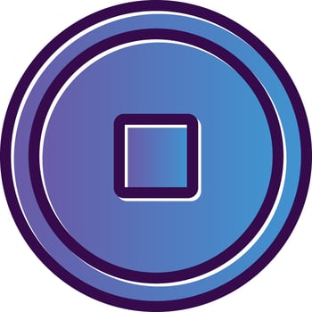 Stop Vector Icon Design