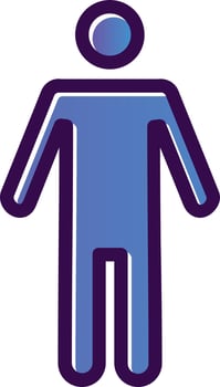 Male Vector Icon Design